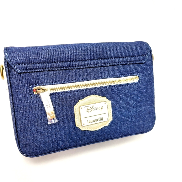 Disney x Loungefly Marie Denim Crossbody B… - Picture 3 of 6